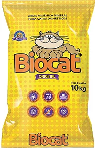AREIA HIG P GATO BIOCAT ORIGINAL 10KG