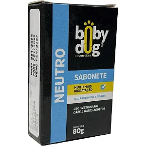 BOBY DOG SABONETE NEUTRO 80G