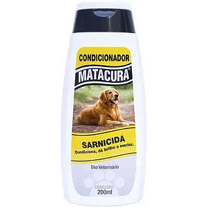 Condicionador Sarnicida Para Cães Matacura 200ml