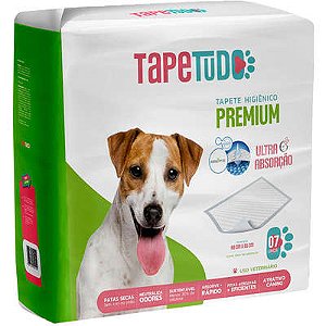 Tapete Higiênico Tapetudo Para Cães 55×60cm 7 Unidades