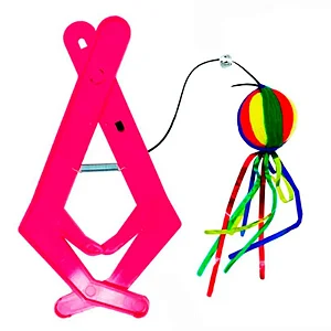 Brinquedo Garra Com Bolinha Penacho Para Gatos