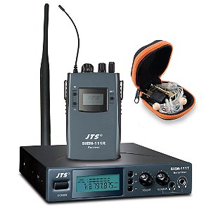 Sistema de Monitoramento Profissional Estéreo com fone duplo drive
