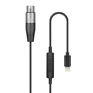 Cabo conversor digital Lightning - XLR para Iphone & Ipad