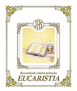 Álbum Recordando Minha Primeira Eucaristia - Luxo