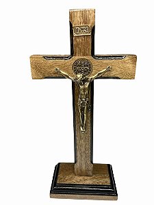 Crucifixo Pedestal - 22cm