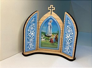 Capela Porta Fixa - Nossa Senhora de Fátima - 15cm