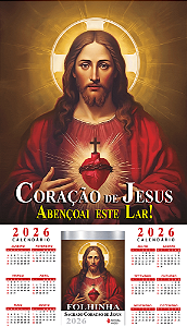 Folhinha - Sagrado Coração de Jesus - 2026