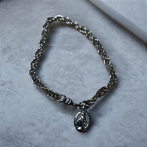 Pulseira N. Sra. das Graças - INOX