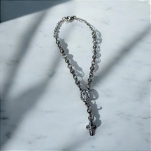 Pulseira - Dezena Terço - INOX