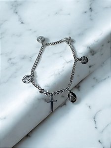Pulseira - Medalhinhas - INOX