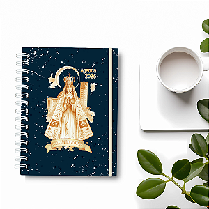 Agendas 2026- Capa Aparecida - Azul Escuro
