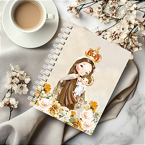 Caderno Personalizado - Nossa Senhora do Carmo - A5