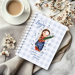 Caderno Personalizado - Santa Luzia - A5