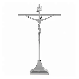 Crucifixo Estilizado - Onix - c/ base - 31cm