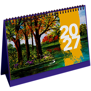 Calendário de Mesa 2027 - Paisagem - Paulus