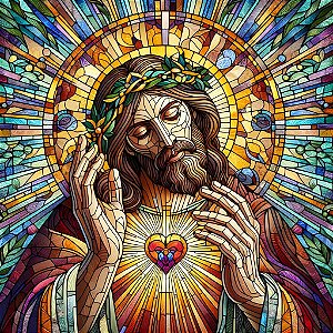 Azulejo - Jesus - 10x10