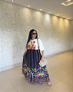Vestido Maragogi Mangas