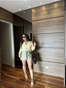 Camisa Patrícia Bolso