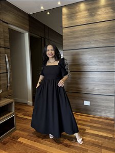 Vestido Isabela Mangas