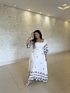 Vestido Bordado