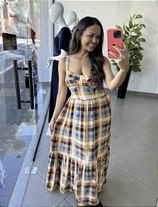 Vestido xadrez