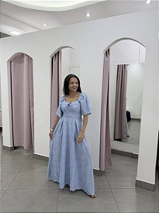 Vestido Bordado