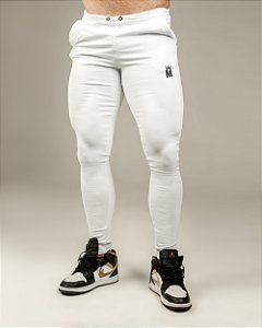 CALÇA JOGGER BRANCA REPTILE