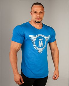 CAMISA LONG AMERICAN SQUAD BLUE