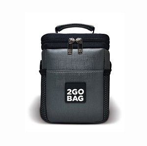 Bolsa Térmica 2Go Bag Sport KIDS Grafite para 2,7 litros