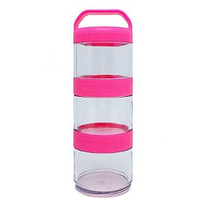 Porta Suplementos 2go Pot Multiuso | Pink