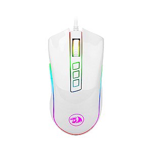 Mouse Gamer Redragon Cobra Lunar White RGB M711W