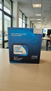 Processador Intel Celeron Dual Core E3300 2.5 GHz LGA775 - OPEN BOX