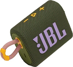 Caixa de Som JBL Bluetooth GO 3 Verde