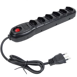 Filtro de Linha Megatron 6 Tomadas Bivolt 3m com Proteção