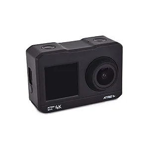 Câmera De Ação Atrio Action+Selfie 4K Wifi  Tela LCD 2" 16MP 30 FPS - DC191