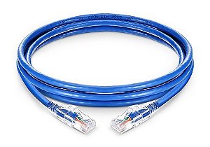 Patch Cord CAT6 Seclan Azul 0,5m CFTV CY-PC0.5M-6-26-BL