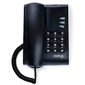 TELEFONE COM FIO KEO K103 GRAFITE MESA OU PAREDE - Ponto Digital Informática