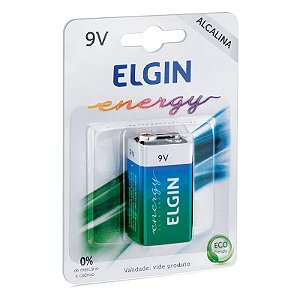 BATERIA ELGIN 9V ALCALINA HT01