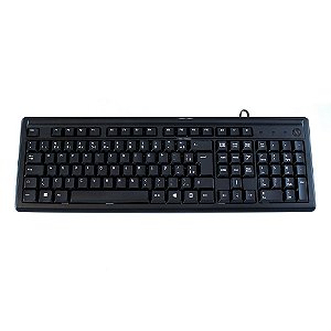 TECLADO HP USB PRETO 100 - 2UN30AA