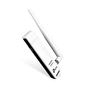 ADAPTADOR USB WIRELESS 150MBPS TP-LINK TL-WN722N COM ANTENA