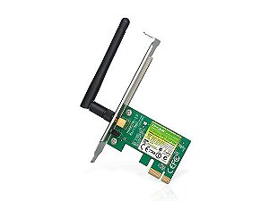 PLACA DE REDE PCI-E WIRELESS TL-WN781ND 150MBPS TP-LINK