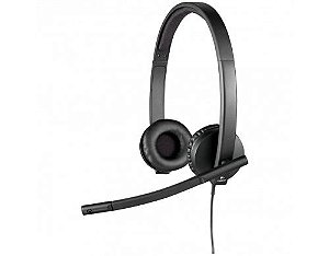 FONE DE OUVIDO COM MICROFONE LOGITECH USB H570E HEADSET