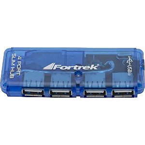 Hub USB 2.0 4 Portas Fortrek HBU402 s/ Cabo