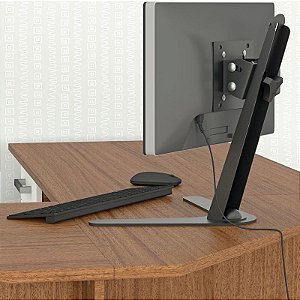 SUPORTE PARA MONITOR 10" A 24" COM AJUSTE DE ALTURA E INCLINAÇÃO MULTIVISÃO