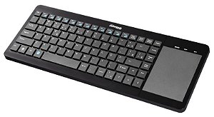 TECLADO MAXPRINT SMART TOUCH SEM FIO 2.4GHZ COM TOUCH PAD