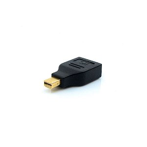 ADAPTADOR PLUSCABLE MINI DIPLAYPORT MACHO PARA DISPLAYPORT FÊEMA ADP-201BK