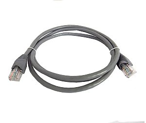 PATCH CORD 1.5M CAT5 CABLIX MCE-21M15GR CINZA