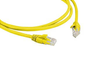 PATCH CORD 2.5M CAT6 CABLIX AMARELO