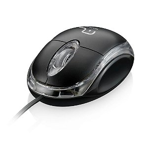 MOUSE MULTILASER CLASSIC BOX OPTICO PRETO USB MO179