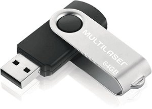 PEN DRIVE 64GB MULTILASER 2.0 PD590